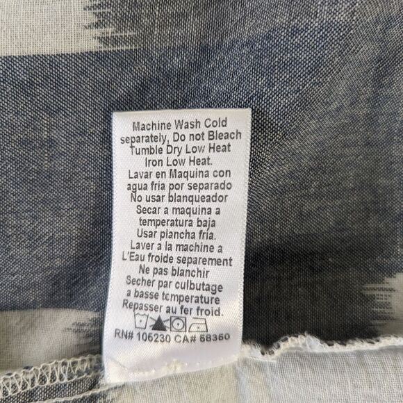 Current/Elliott Linen Shirt S Coastal Preppy Academia Minimalist Retro Chic - Picture 12 of 12